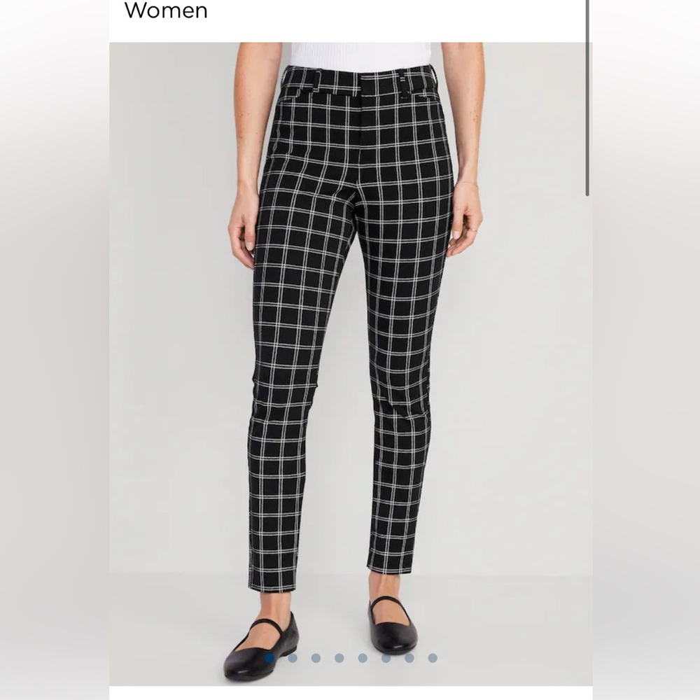 Old navy High-Waisted Pixie Straight Pants for Women size 8